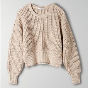 ARITZIA TNA Fisherman Sweater XS